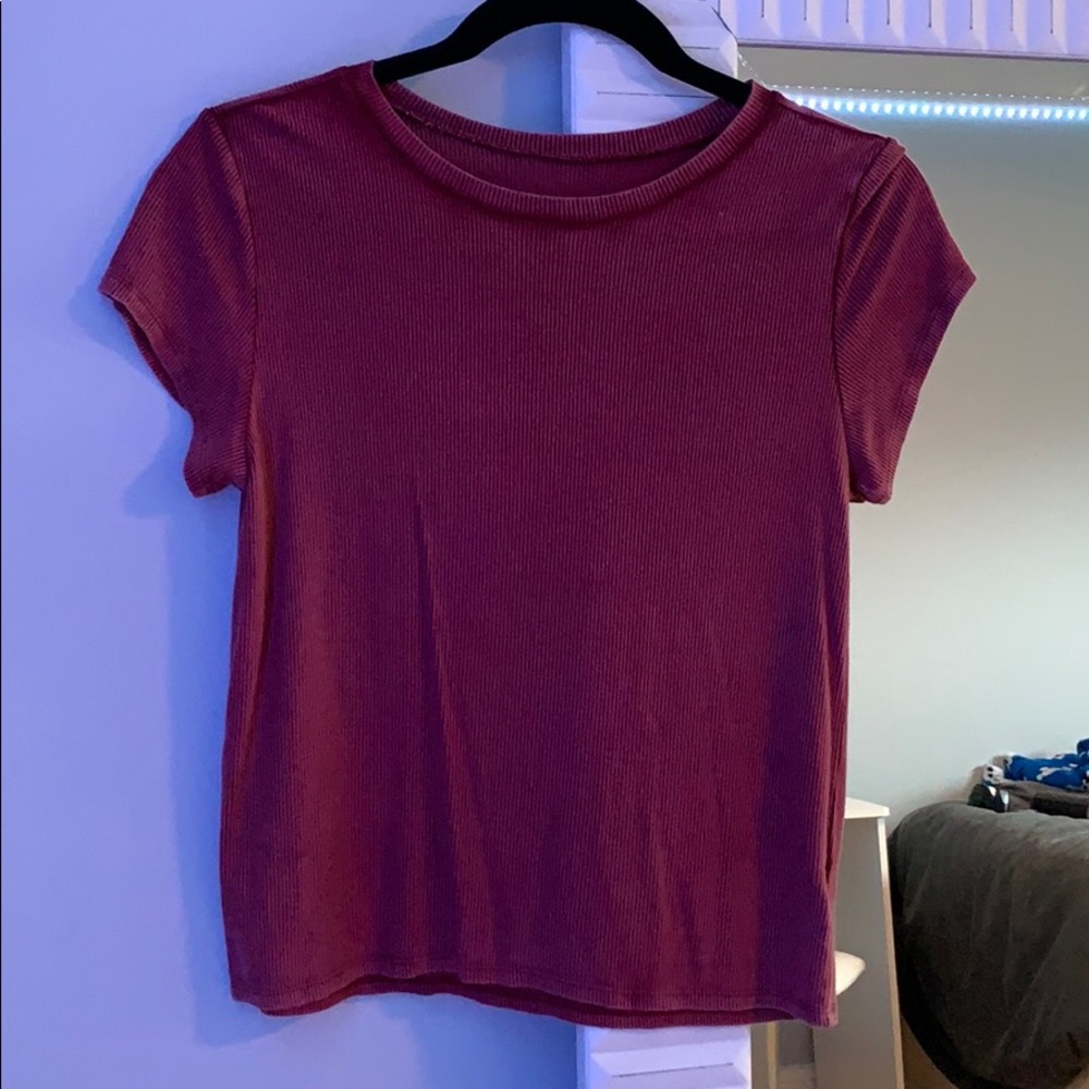 Maroon Tee